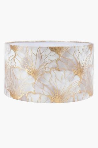 Printed Adisa Drum Lamp Shade, 40x22cm