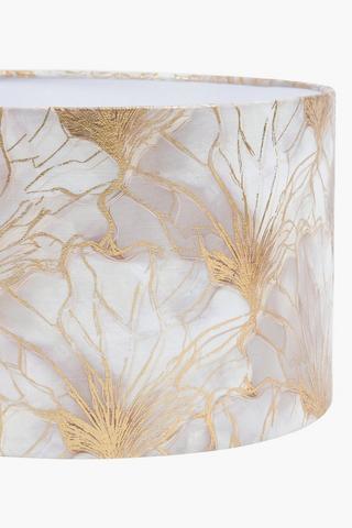 Printed Adisa Drum Lamp Shade, 40x22cm