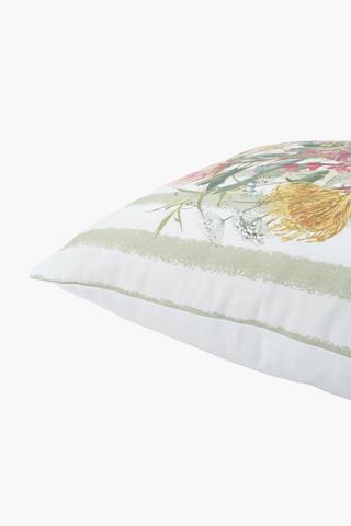 2 Pack Printed Kathy Floral Scatter Cover Only, 45x45cm
