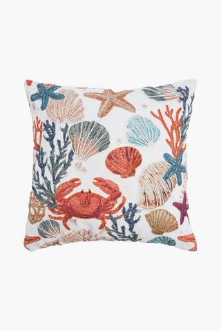 Textured Coast Scatter Cushion, 50x50cm