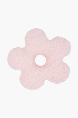 Shaped Flower Fluffy Cushion, 45cm