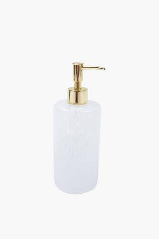 Glass Confetti Soap Dispenser