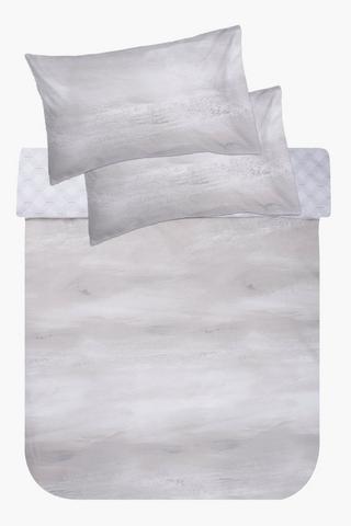 Premium Cotton Keats Abstract Reversible Duvet Cover Set