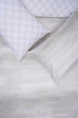Premium Cotton Keats Abstract Reversible Duvet Cover Set