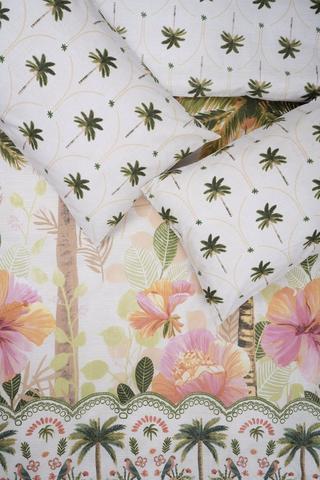 Polycotton Amiri Palm Reversible Duvet Cover Set
