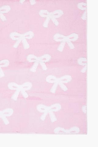 2 Tone Jacquard Ribbon Rug, 70x110cm