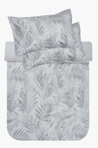 Premium Cotton Botanical Duvet Cover Set