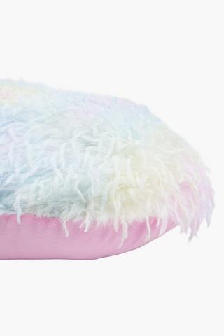 Shaped Feather Heart Scatter Cushion Large