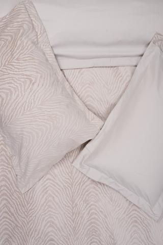Velvet Oxford Zebra Duvet Cover Set