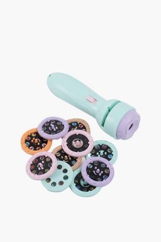 Light Up Projector Flashlight