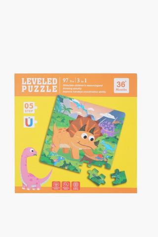 Dino Magnetic Puzzle Set