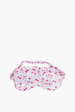 Cherries And Bows Sleep Eye Mask