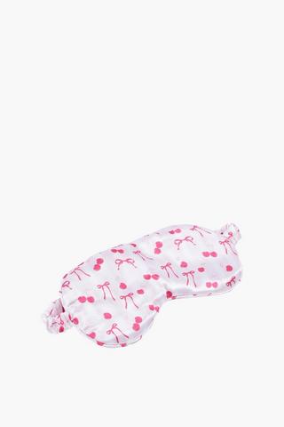 Cherries And Bows Sleep Eye Mask