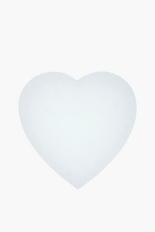 Paint Canvas Heart With Stand