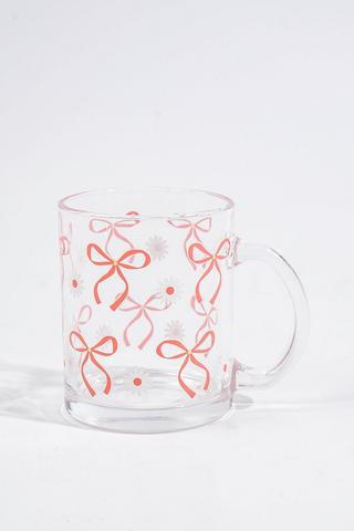 Fleur Glass Mug, 320ml