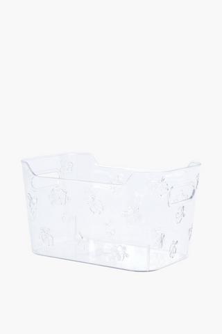 Plastic Bow Utility Basket Small