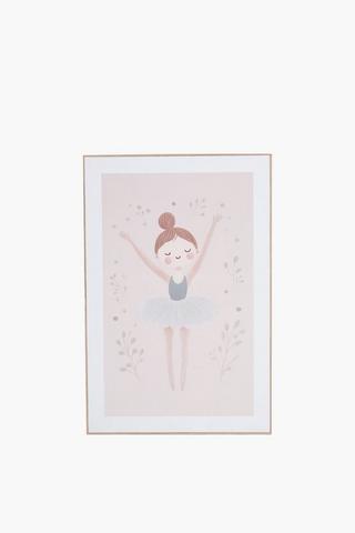 7 Piece Ballerina Multi Frame Wall Art