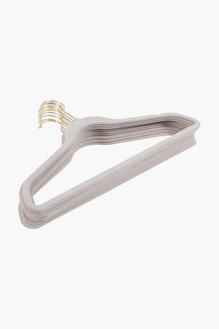 10 Pack Felt Hangers