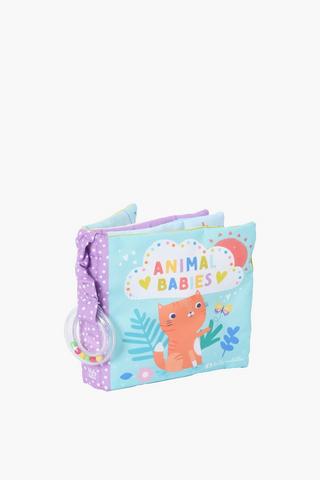 Animal Babies Soft Cloth Book