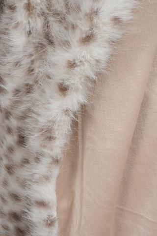 Faux Fur Leopard Blanket, 180x200cm