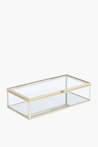 Mirror Glass Box, 20x5cm