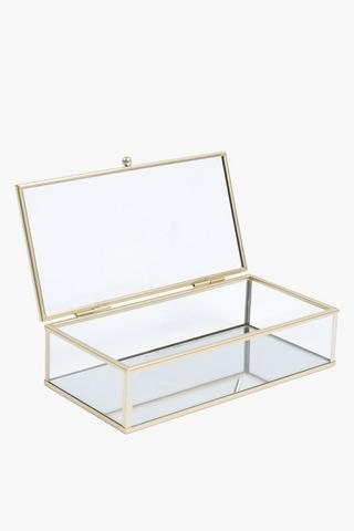 Mirror Glass Box, 20x5cm