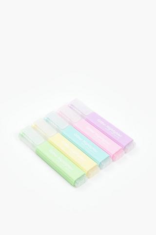 Pastel Glitter Highlighters