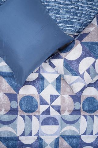 6 Piece Soft Touch Brixton Reversible Comforter Set