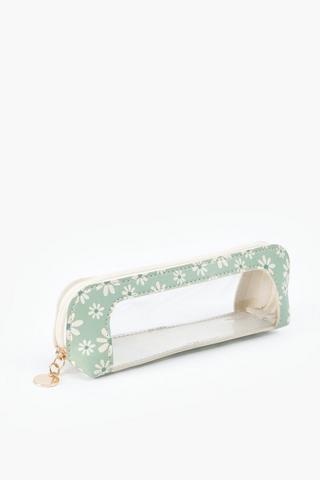 Floral Pvc Pencil Case