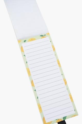 Lemons Shopping List