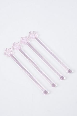4 Piece Cocktail Swizzle Sticks