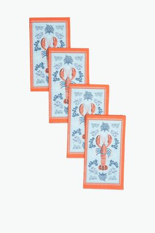 Dunbar Lobster Serviettes