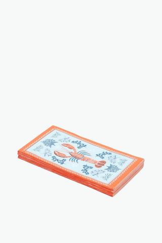 Dunbar Lobster Serviettes