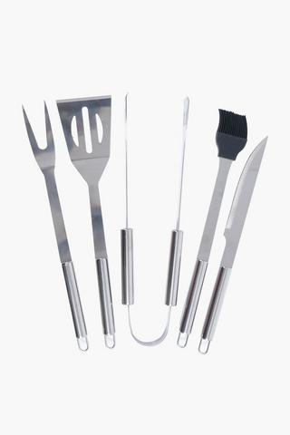 5 Piece Braai Utensil Set