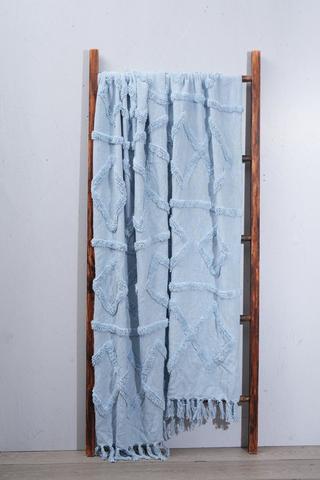 Cotton Tufted Throw, 140x180cm