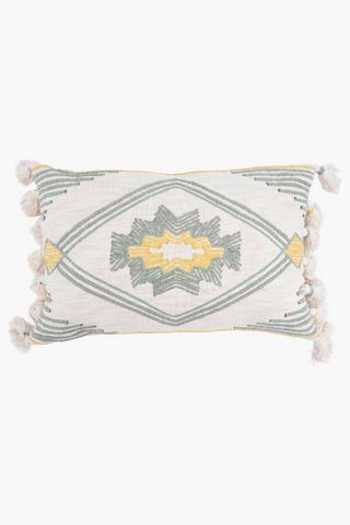 Textured Safi Geometric Scatter Cushion, 40x60cm