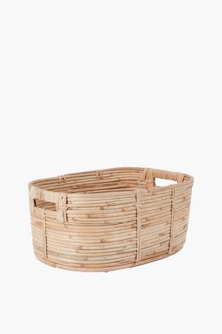 Round Rattan Tiffin Utility Basket