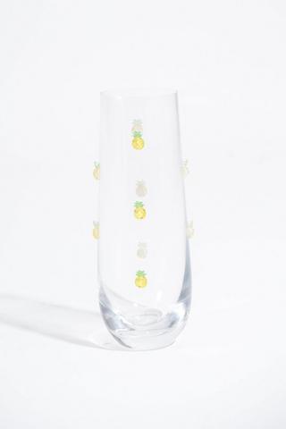 Pineapple Stemless Champagne Glass