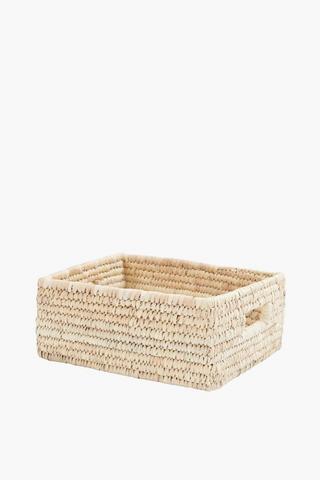 Date Leaf Utility Basket Small