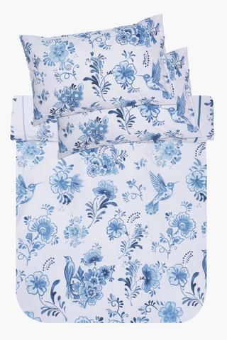 Premium Cotton Rita Bird Duvet Cover Set