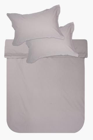 Premium 144 Thread Count Oxford Duvet Cover Set