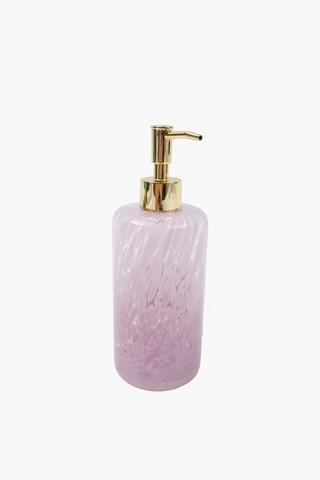 Glass Confetti Soap Dispenser