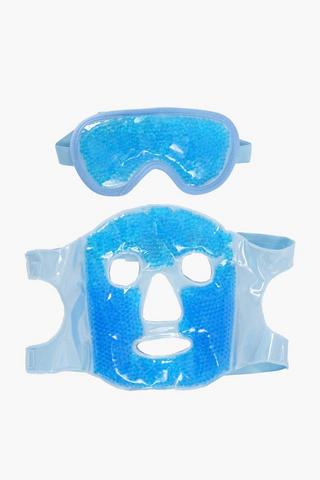 Gel Facial And Eye Mask Set