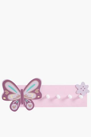 Wooden Butterfly Hooks