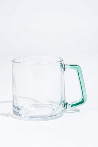 Dune Glass Handle Mug, 320ml