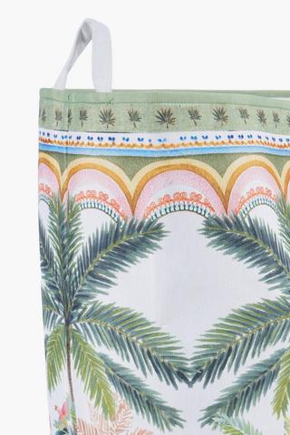 Printed Amiri Botanical Laundry Basket, 27x36x60cm