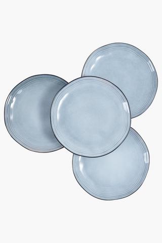4 Pack Nautic Dinner Plates