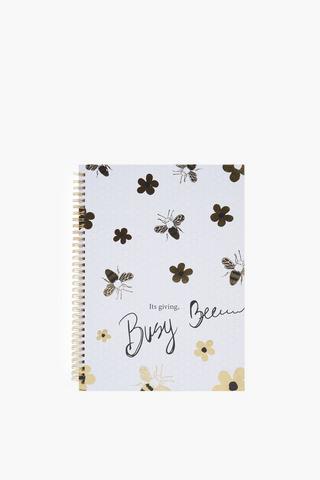 A4 Alden Bee Foil Notebook