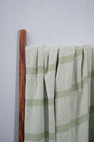 Cotton Stripe Throw, 125x150cm