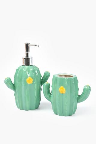 Ceramic Cactus Soap Dispenser
